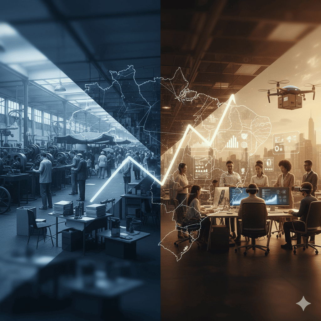 Transformação da economia e mercado de trabalho brasileiro