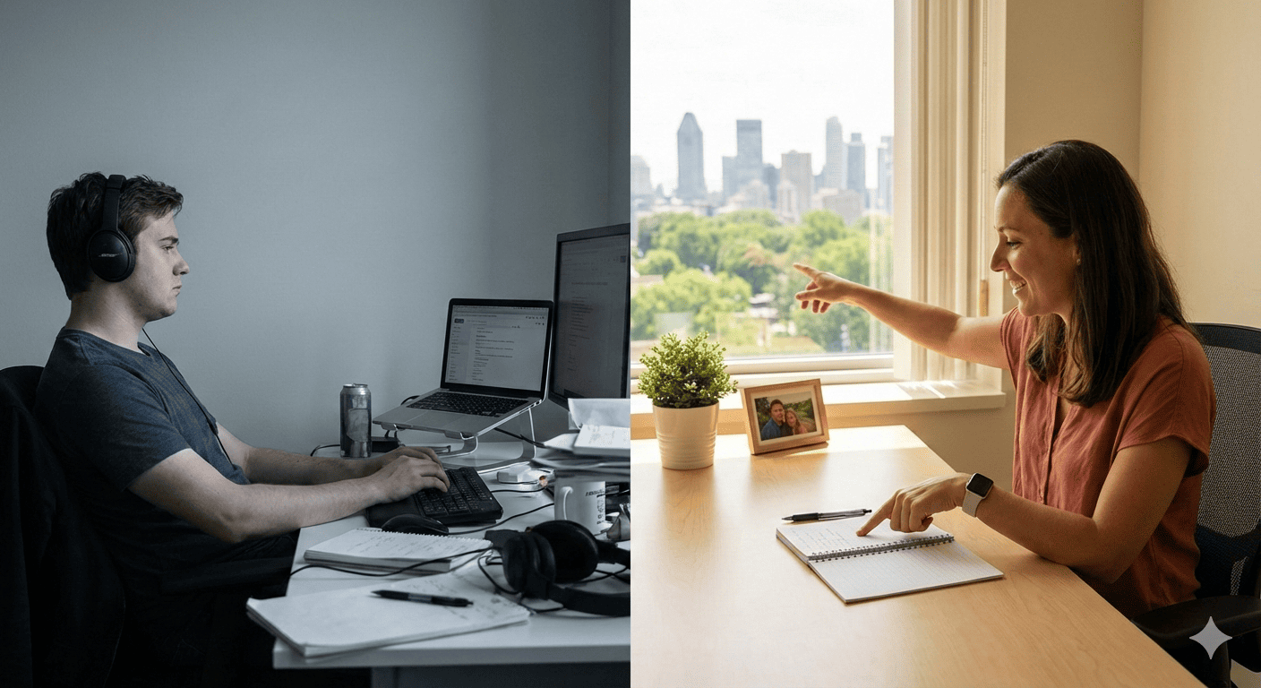 Demissão Silenciosa vs. Carreira Consciente