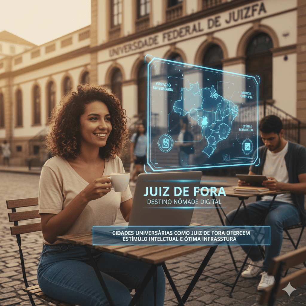 Juiz de Fora como destino de nômade digital no Brasil