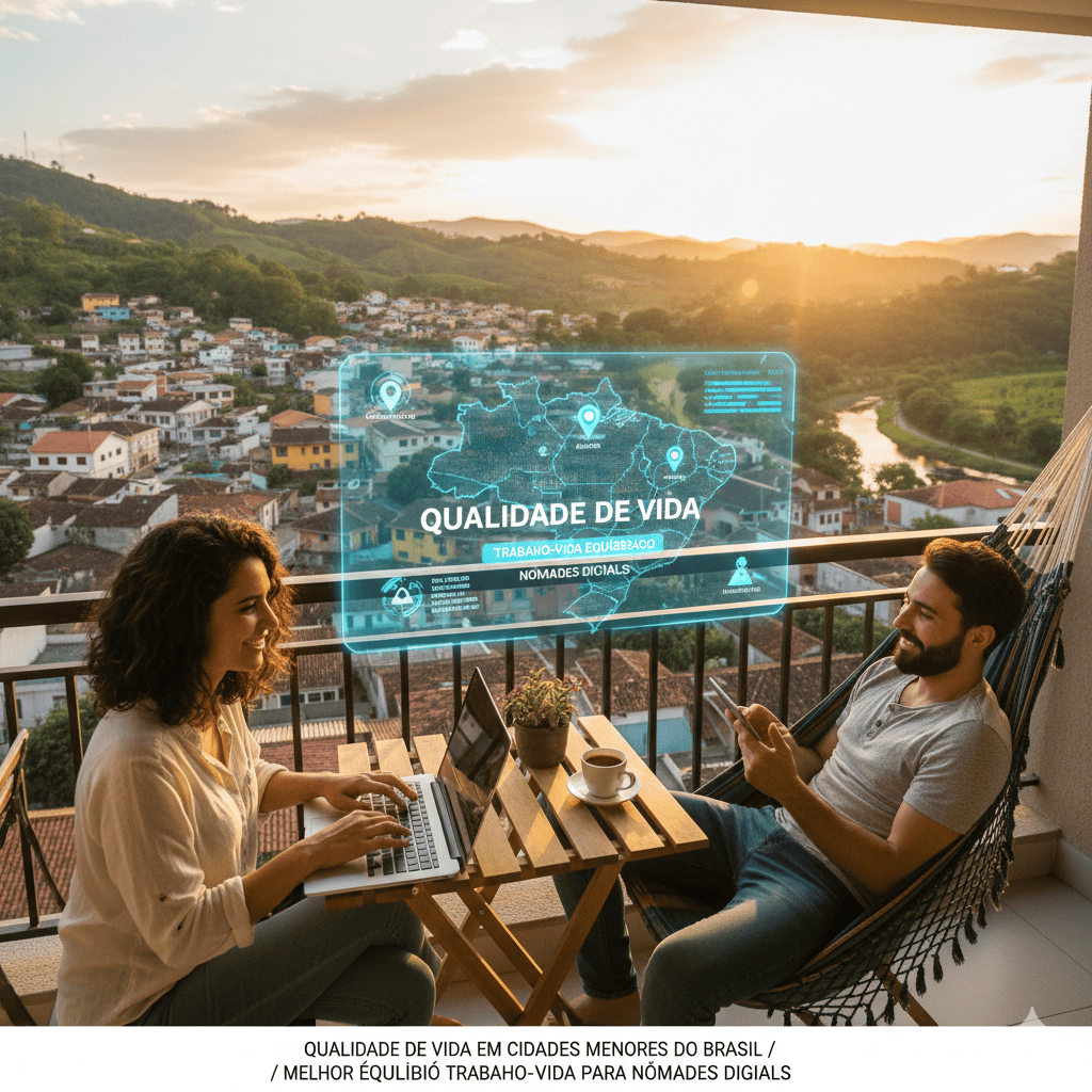 Qualidade de vida em cidades brasileiras menores